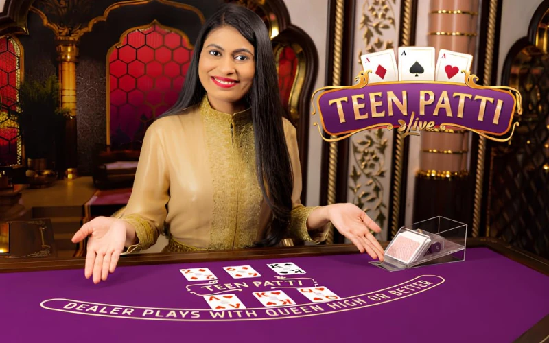Play live Teen Patti on Dafabet.