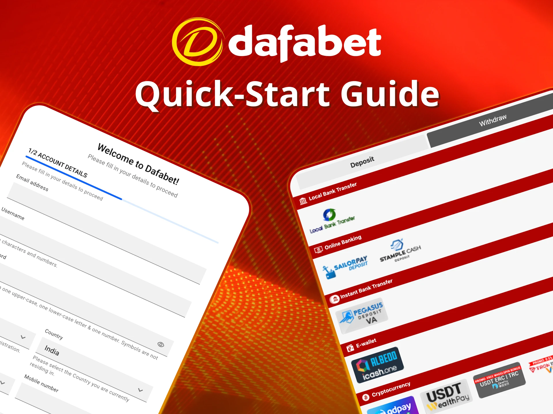 Start cricket betting easily with Dafabet.