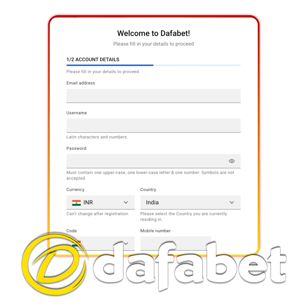 Create your Dafabet account today.